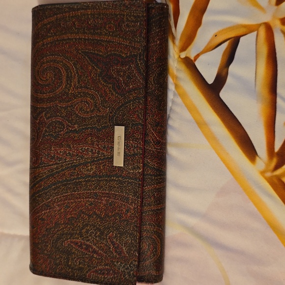 ETRO RARE ETRO UNUSED + UNUSED WALLET - Picture 6 of 16